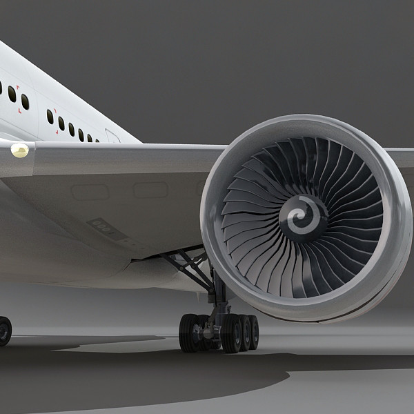 3d model boeing 777-300 generic white - Boeing 777-300 Generic White by BlueGreen