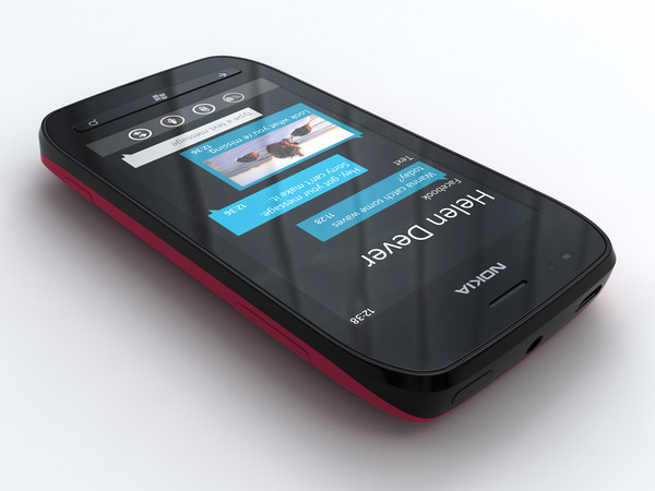 3dsmax nokia lumia 710 - Nokia Lumia 710 by CGphone