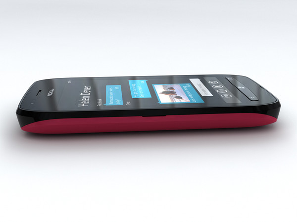 3dsmax nokia lumia 710 - Nokia Lumia 710 by CGphone