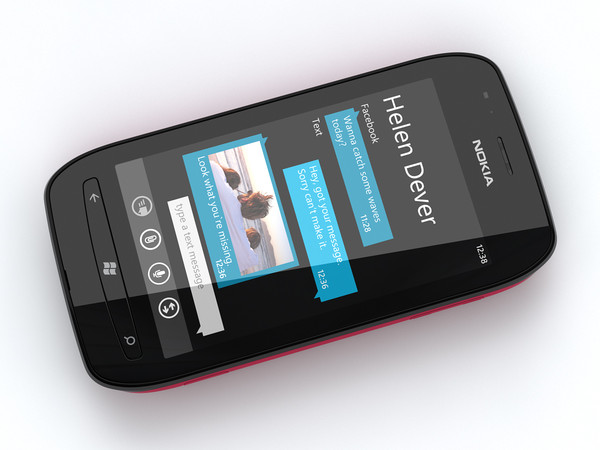 3dsmax nokia lumia 710 - Nokia Lumia 710 by CGphone