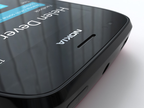 3dsmax nokia lumia 710 - Nokia Lumia 710 by CGphone