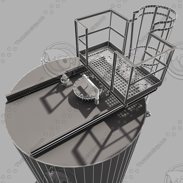 3d atmospheric tank storage model - storage tank by 3D Resource
