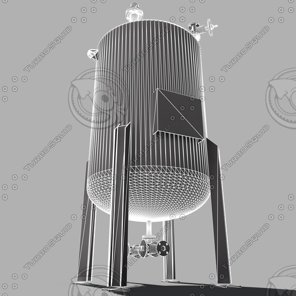 3d atmospheric tank storage model - storage tank by 3D Resource