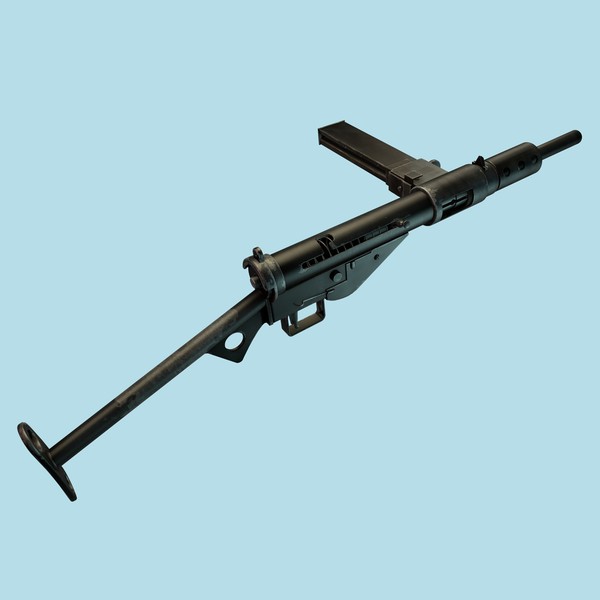 Sten Mk II 3D Models