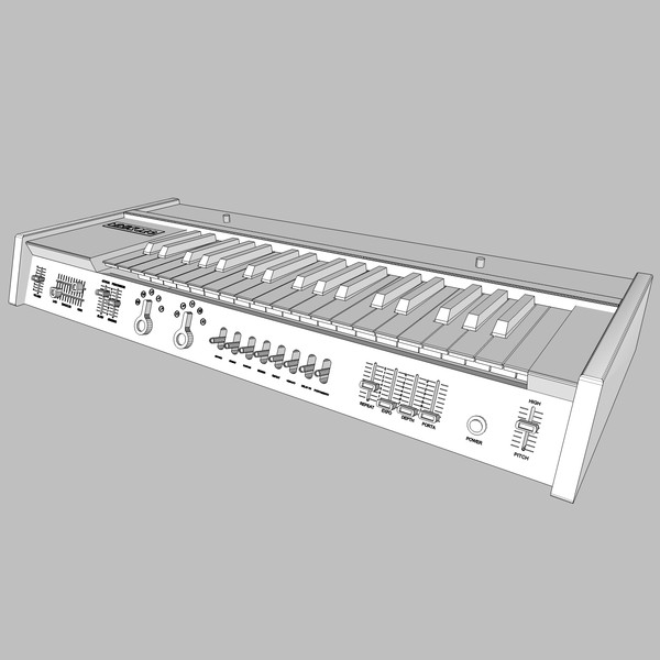 Vintage Synth: MiniKorg Univox Keyboard