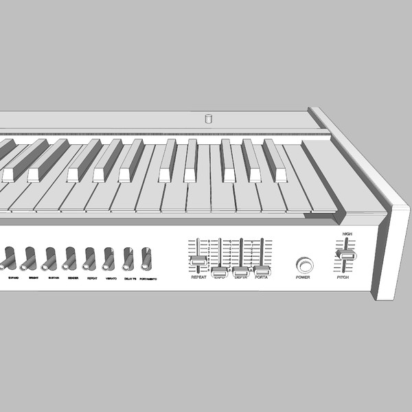Vintage Synth: MiniKorg Univox Keyboard