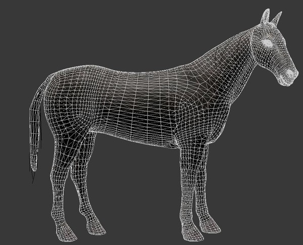 3d model horse - Horse by Schloder87