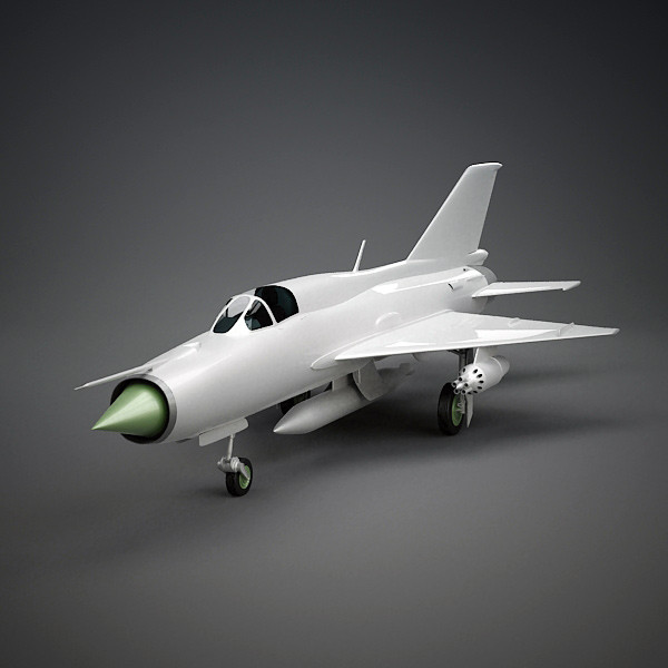 Mikoyan Gurevich MiG-21 PFM 3D Models