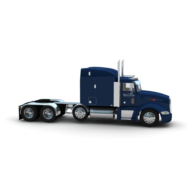 386 truck lwo - Peterbilt 386 Long Frame by bansheewoj