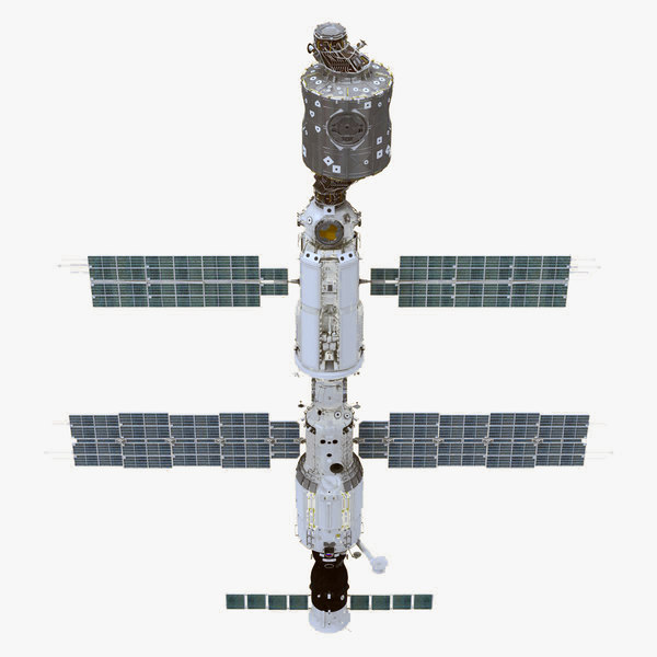 International Space Station ISS 2000 3D Models