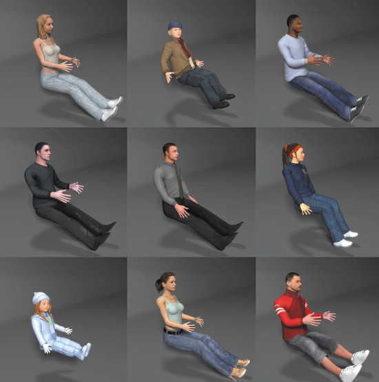 3d 3d: car driver model - DOSCH 3D: Car Driver by Dosch Design