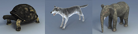 3d model animals 3d: - DOSCH 3D: Animals by Dosch Design