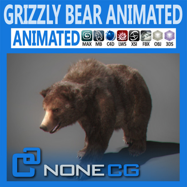 3ds bear - Bear Animated by NONECG