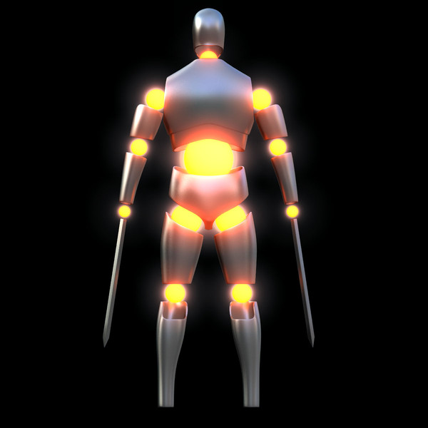 3d max blade robot - Blade Robot by gin3d