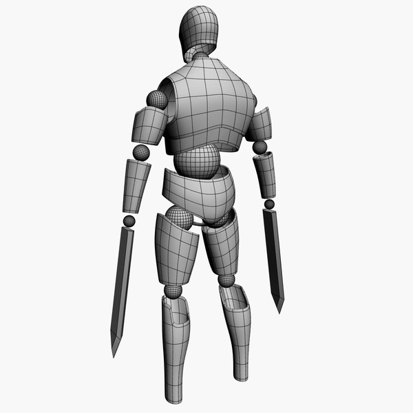 3d max blade robot - Blade Robot by gin3d