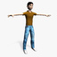 Teen Age Boy Character