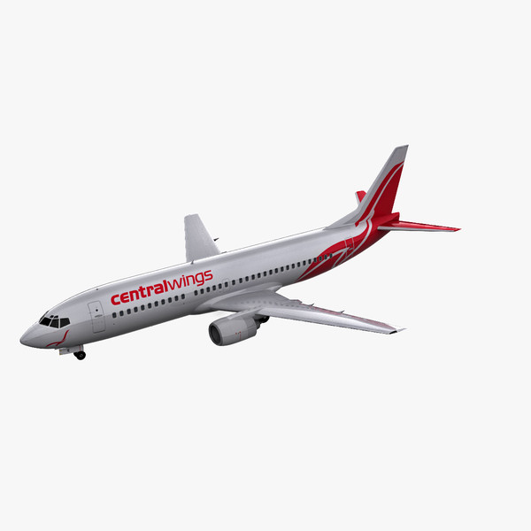 boeing 737-400 3d c4d - Boeing 737-400 by 3d_molier