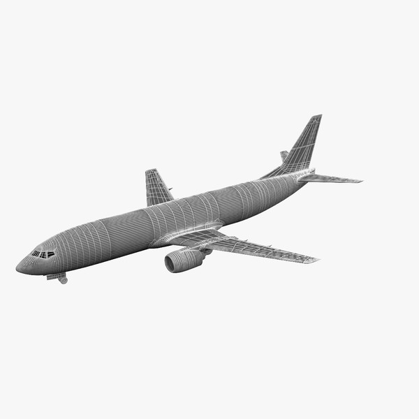 boeing 737-400 3d c4d - Boeing 737-400 by 3d_molier