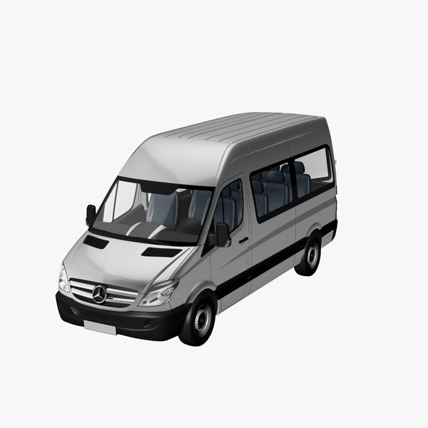 maya sprinter bus roof - MB Sprinter Bus High Roof by DreiDe