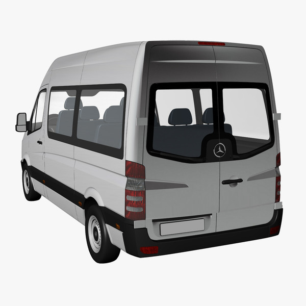 maya sprinter bus roof - MB Sprinter Bus High Roof by DreiDe