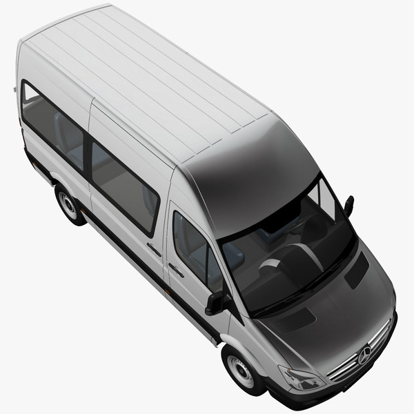 maya sprinter bus roof - MB Sprinter Bus High Roof by DreiDe