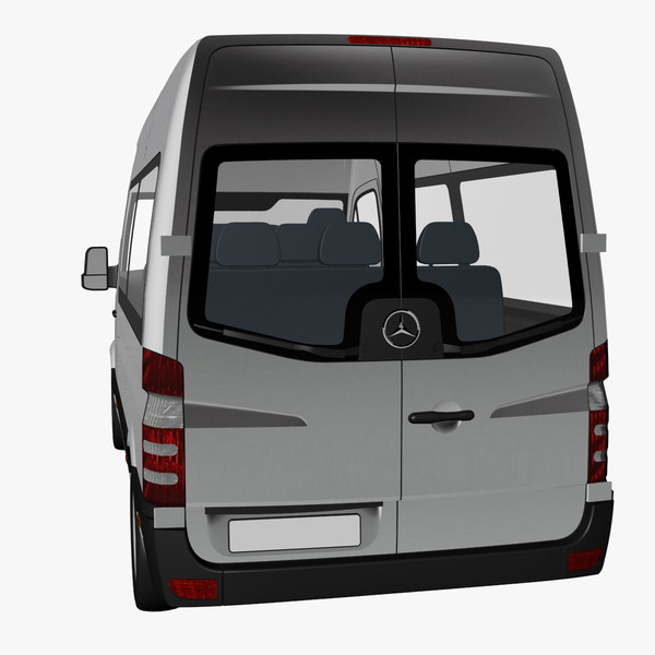maya sprinter bus roof - MB Sprinter Bus High Roof by DreiDe