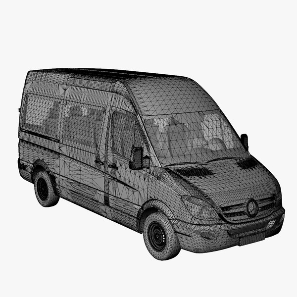 maya sprinter bus roof - MB Sprinter Bus High Roof by DreiDe