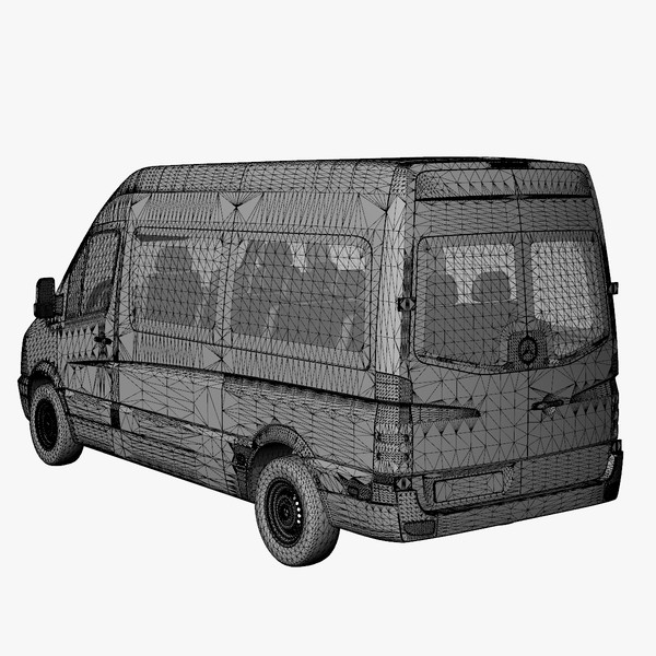 maya sprinter bus roof - MB Sprinter Bus High Roof by DreiDe