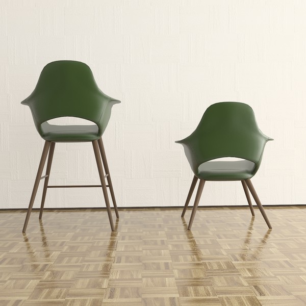 3d model organic chair - Organic chair combo by TheToastMaster