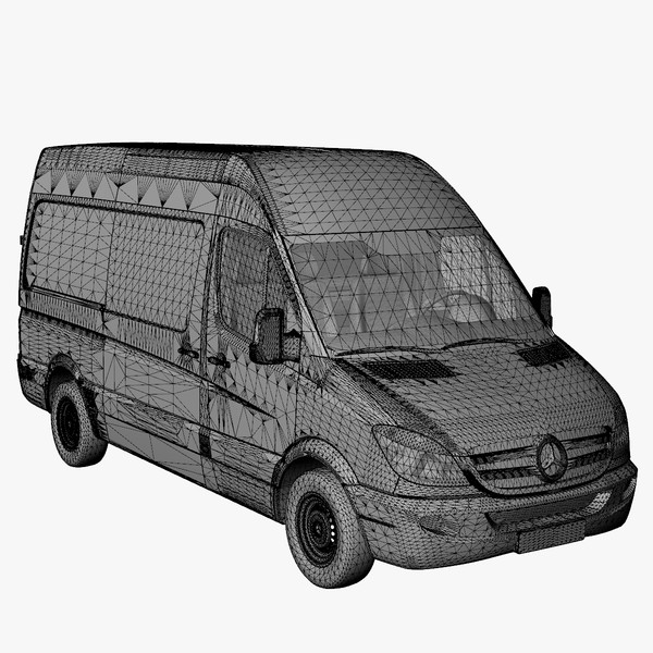 3ds sprinter panel van roof - MB Sprinter Panel Van High Roof by DreiDe