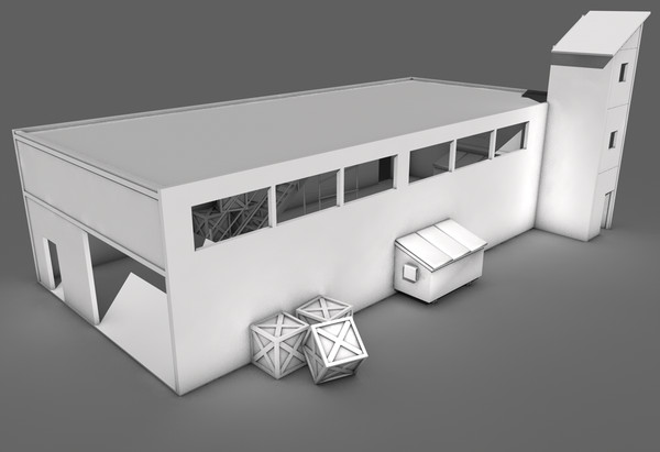 3d 3ds ruin building - Building Ruin by swirus
