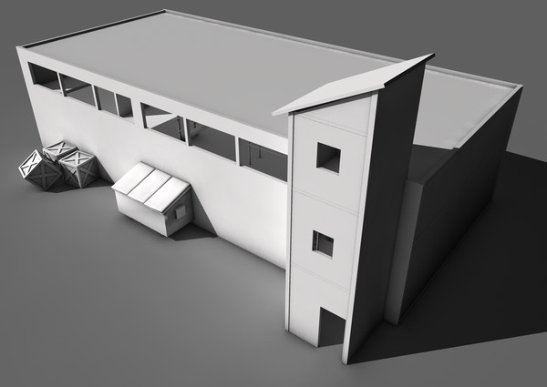 3d 3ds ruin building - Building Ruin by swirus