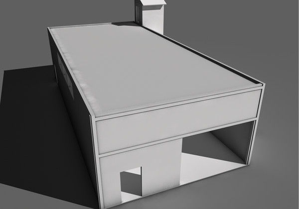 3d 3ds ruin building - Building Ruin by swirus