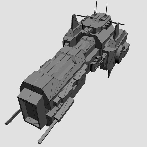 3d model of 5 battleship destroyers ship - 5_battleship_destroyers.rar by Angryfly