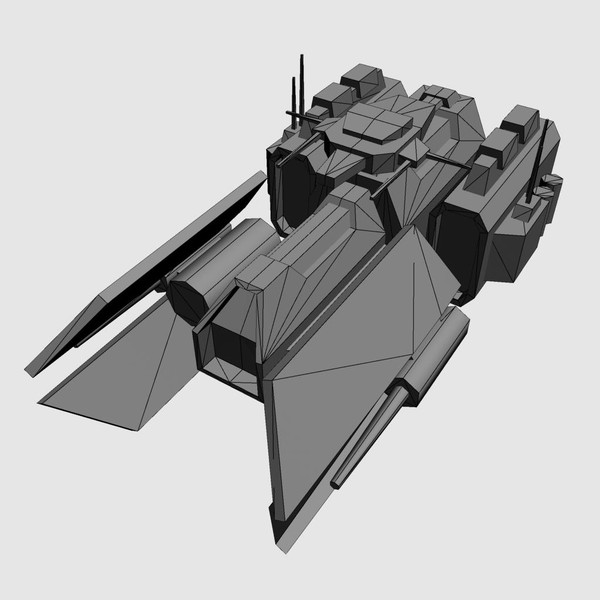 3d model of 5 battleship destroyers ship - 5_battleship_destroyers.rar by Angryfly