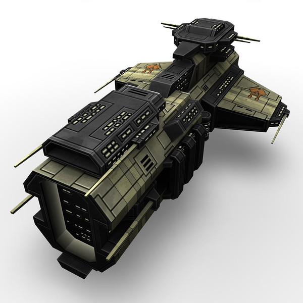 3d model of 5 battleship destroyers ship - 5_battleship_destroyers.rar by Angryfly