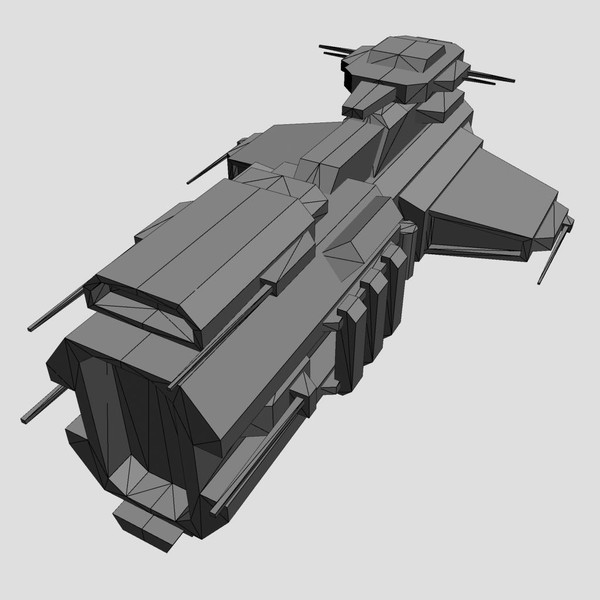 3d model of 5 battleship destroyers ship - 5_battleship_destroyers.rar by Angryfly