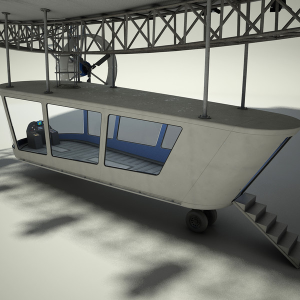 3d advertising blimp model - Advertising Zeppelin by Render Steel