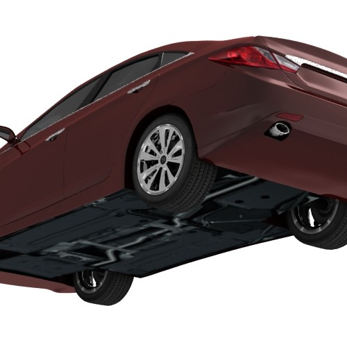 2012 hyundai sonata 3d max - Hyundai Sonata 2012 by do3d