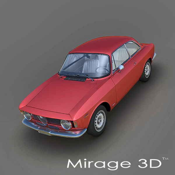 Alfa Romeo Giulia Sprint 1600 GTA Stradale (1965) 3D Models