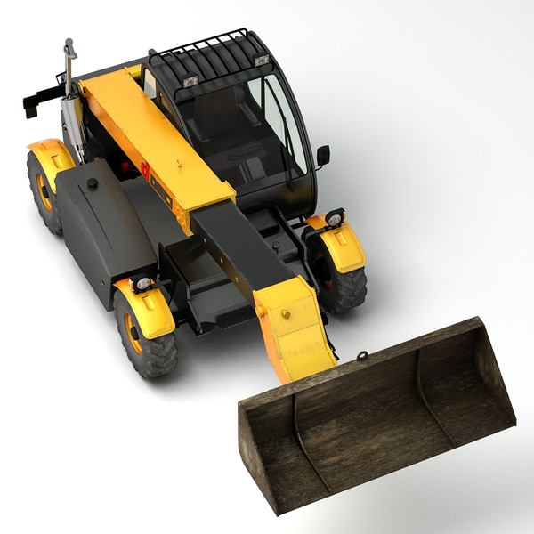 3d 3ds dieci dedalus telehandler - Dieci Dedalus Telehandler by Sandu_Bublic