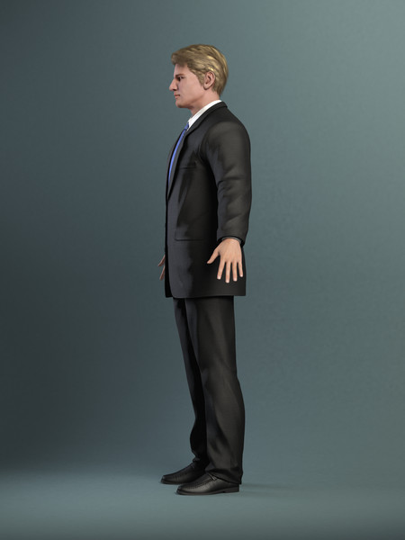 Anatomy Male Model Brian Rigged
