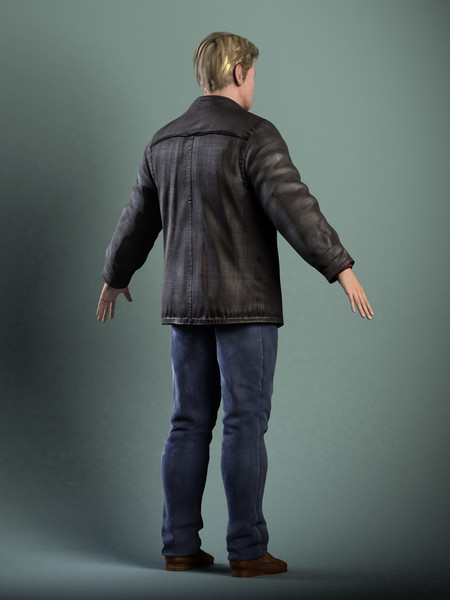 Anatomy Male Model Brian Rigged