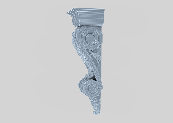 3d 3d-model decorative - Console basrelief by aljasib