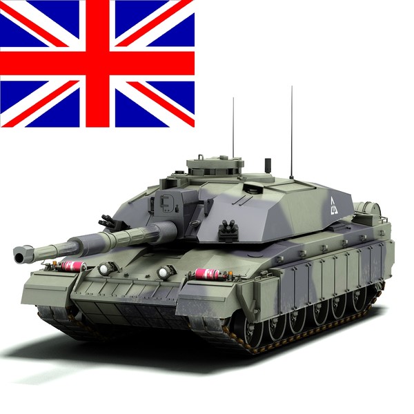 3d british challenger 2 mbt model - Challenger 2 MBT by Sandu_Bublic