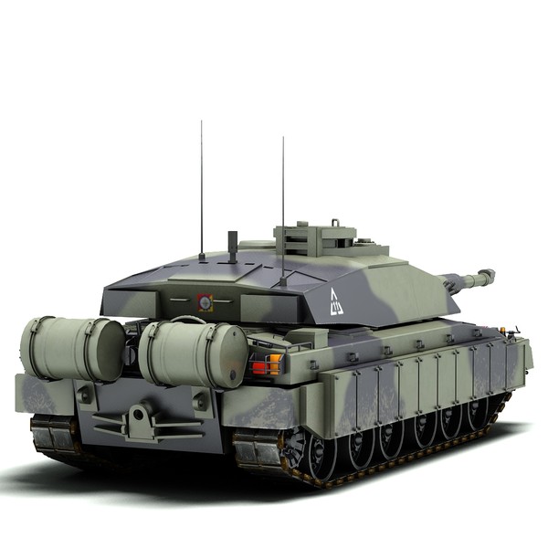 3d british challenger 2 mbt model - Challenger 2 MBT by Sandu_Bublic