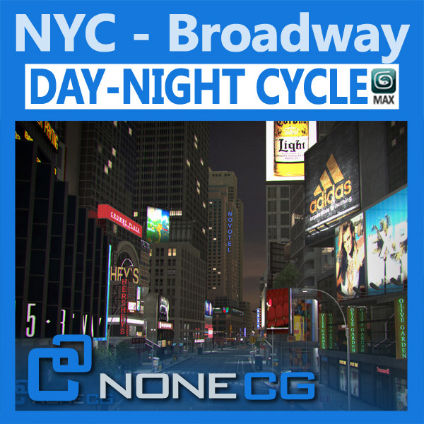 NYC Broadway 3D Models