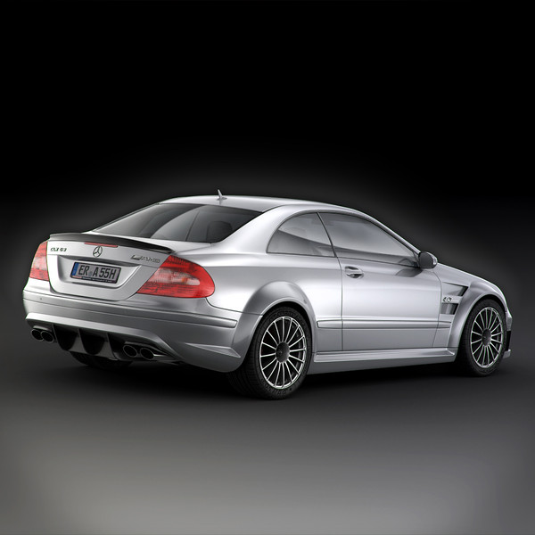 mercedes benz clk63 amg 3d max - Mercedes Benz CLK63 AMG w209 by RTEwork