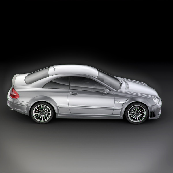 mercedes benz clk63 amg 3d max - Mercedes Benz CLK63 AMG w209 by RTEwork