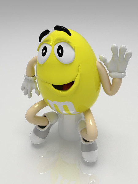 Character M&Ms 3D Models